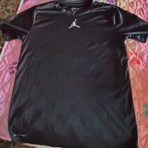 Jordan Black Short Sleeve Tee